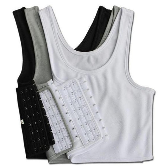 Three-row Hook Sports Chest Cover Healthy Tops