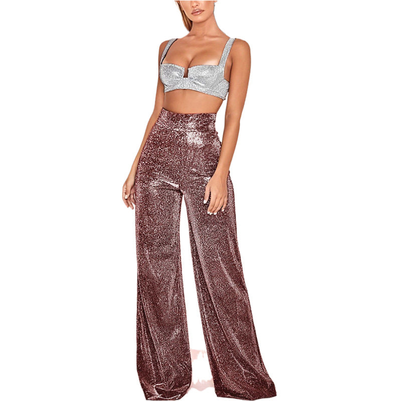 Women's Personality Street High Waist Hot Sier Pants