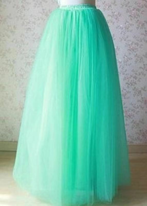 Elegant Voile Pettiskirt Adult Mid-length Mesh Wedding Dresses