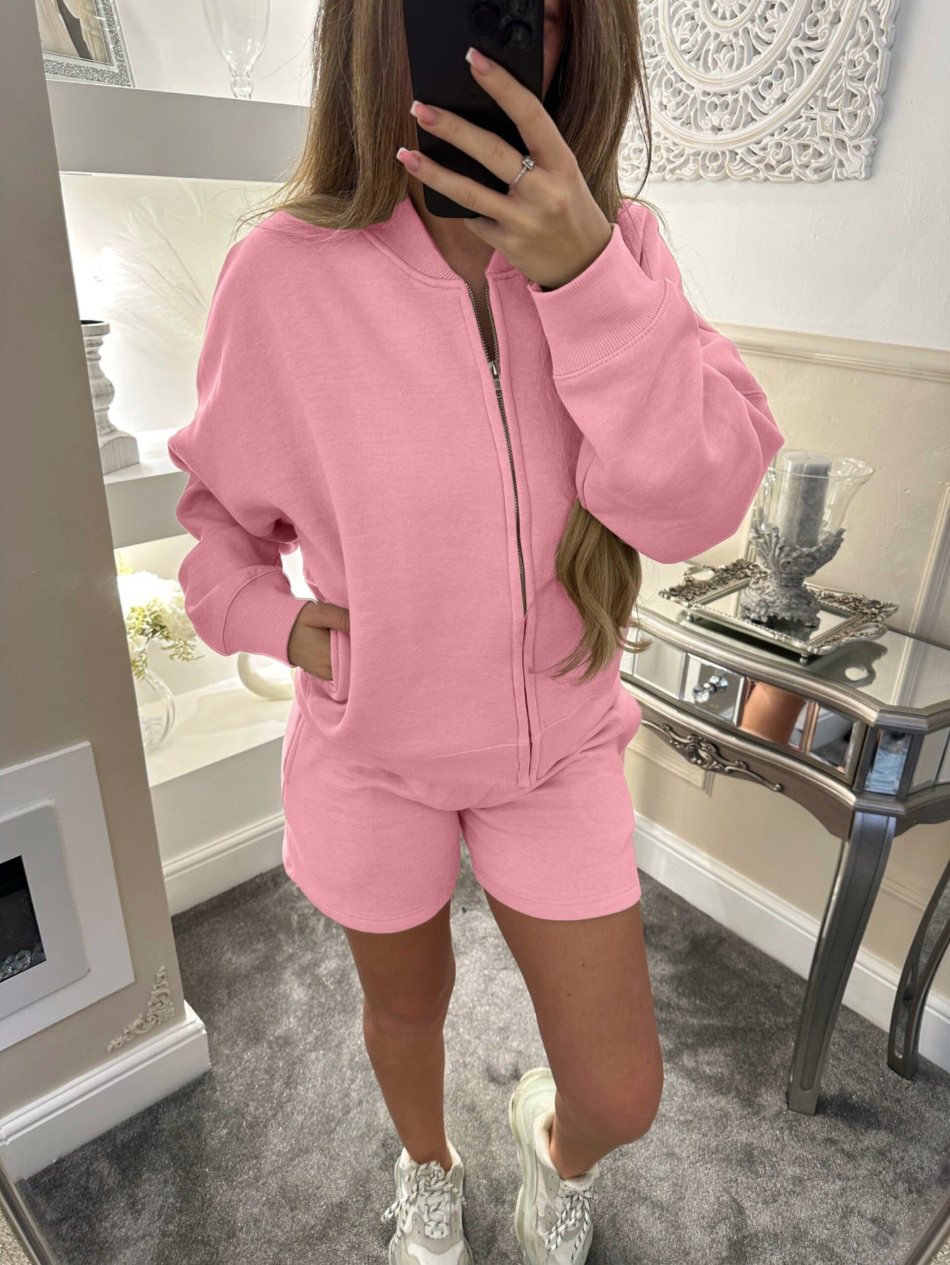 Elegant Women's Sports Long Sleeve Two-piece Clothing