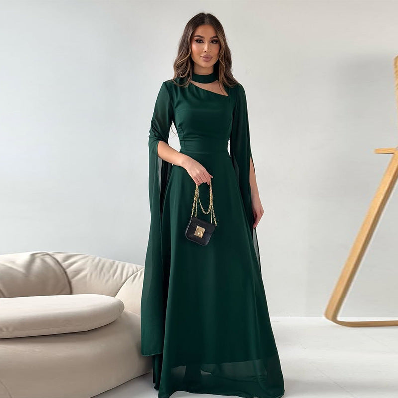 Women's Sexy Slimming Graceful Long Sleeve Dress Dresses