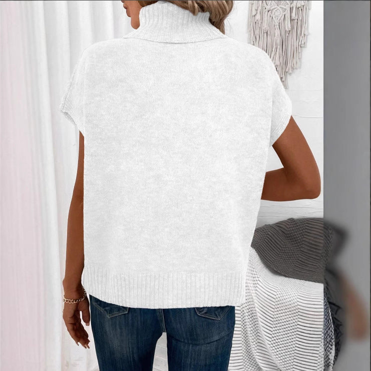 Pullover Loose Long Sleeve Casual Turtleneck Sweater