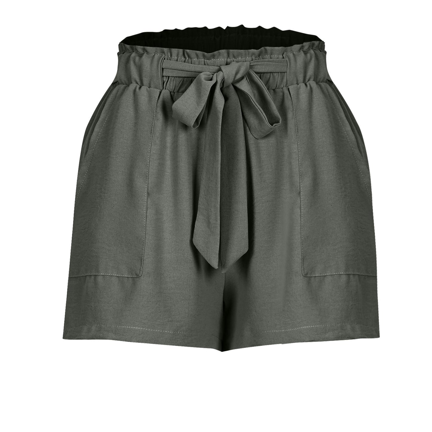 Women's Loose Casual Summer Cotton Linen Pocket Shorts
