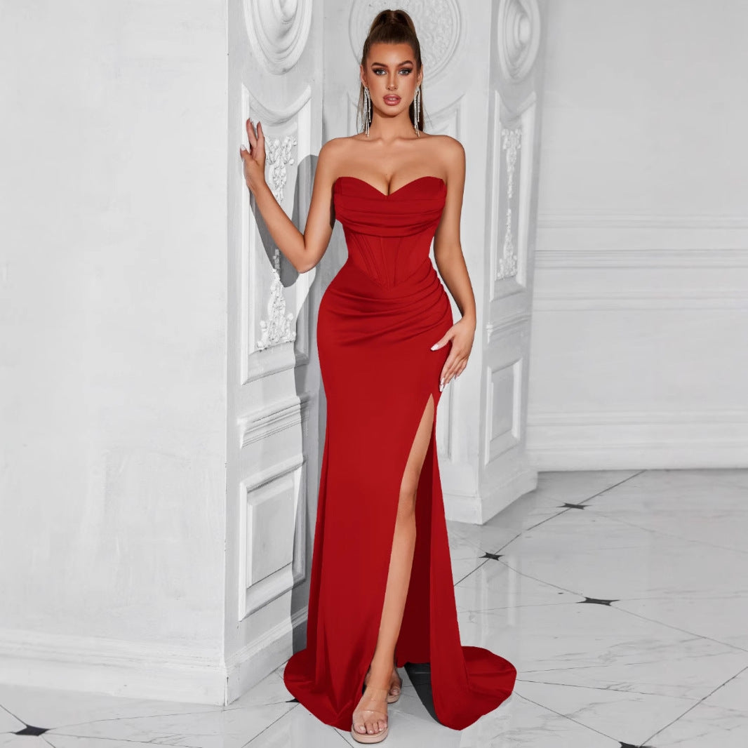 Women's Fashion Wear Large Swing Tube Sexy Dress