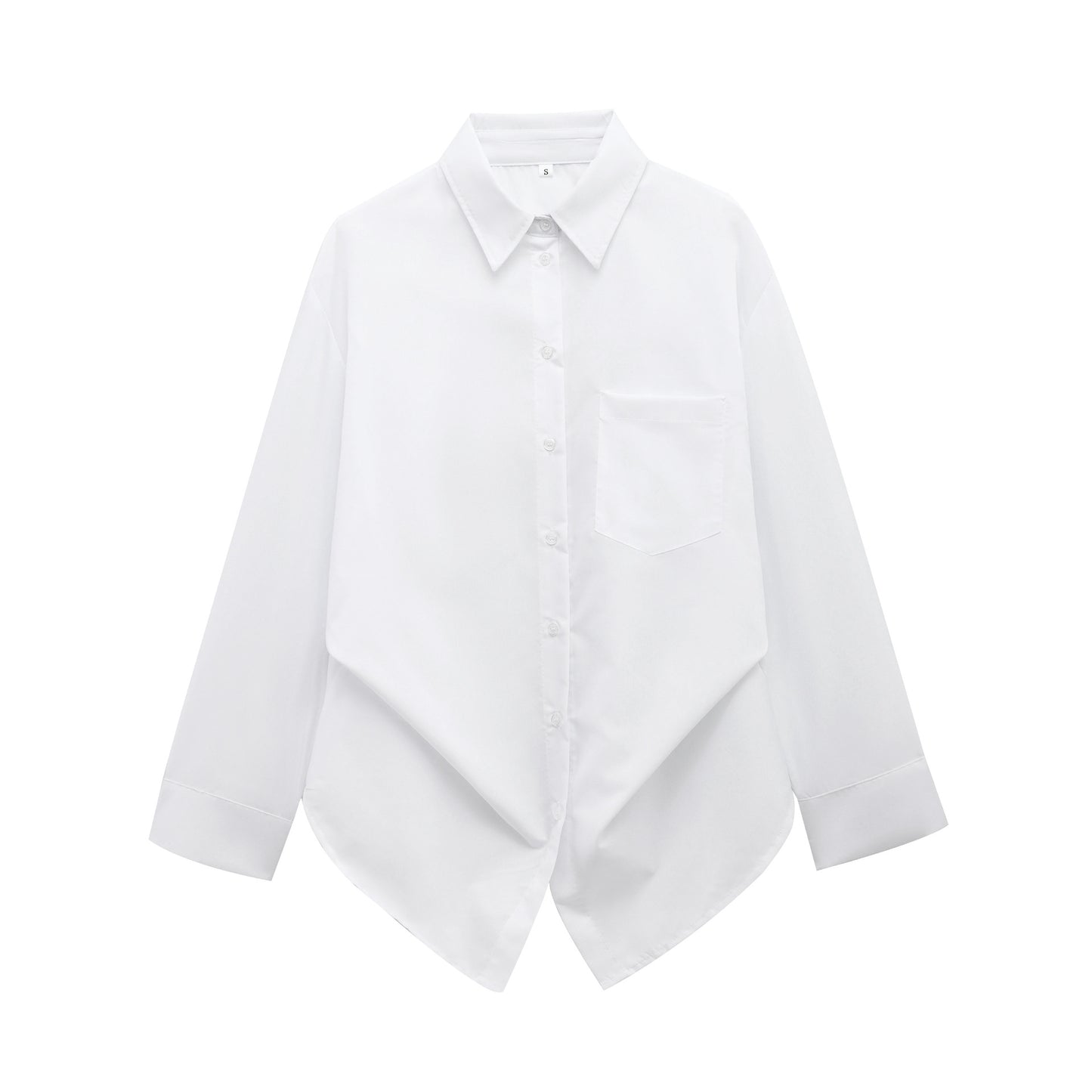 Women's Autumn Cotton Comfortable Batwing Sleeve Striped Blouses