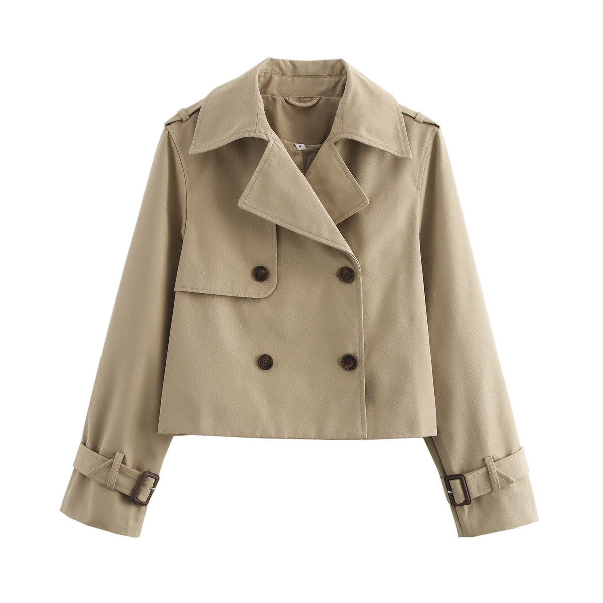 Autumn Four-color Double Row Ornament Loose Coats