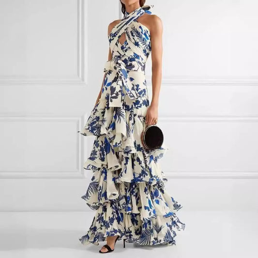 Summer Bohemian Vacation Style Lolita Large Dresses