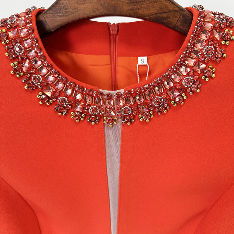 Beautiful Attractive Fashion Bead Diamond Dress Dresses