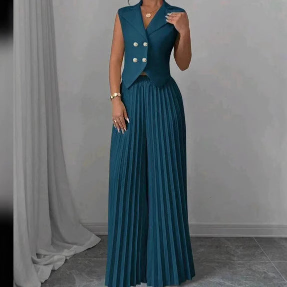 Women's Elegant Cool Durable Fashion Pleated Suits