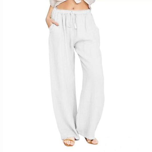 Women's Innovative Loose Linen Casual Trousers Pants