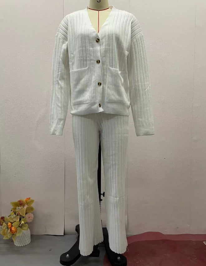 Women's Autumn Fashion Solid Color Loose Versatile Suits