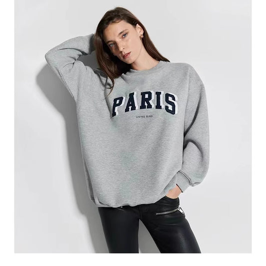 Women's Winter North American Niche Classic Letters Sweaters