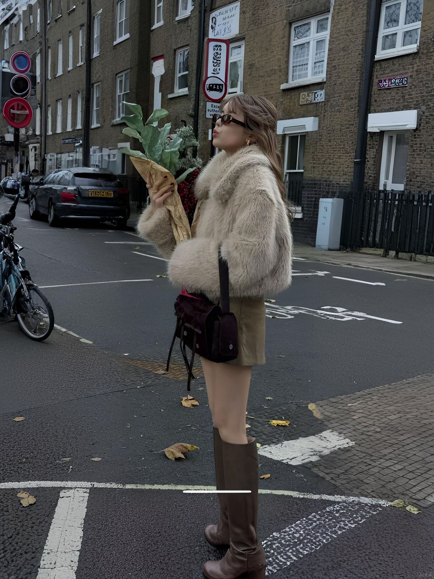 Attractive Pretty Comfortable Faux Fur Outer Coats