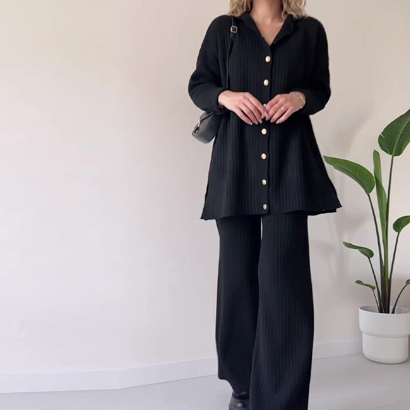 Autumn Solid Color Design Button Fashion Suits