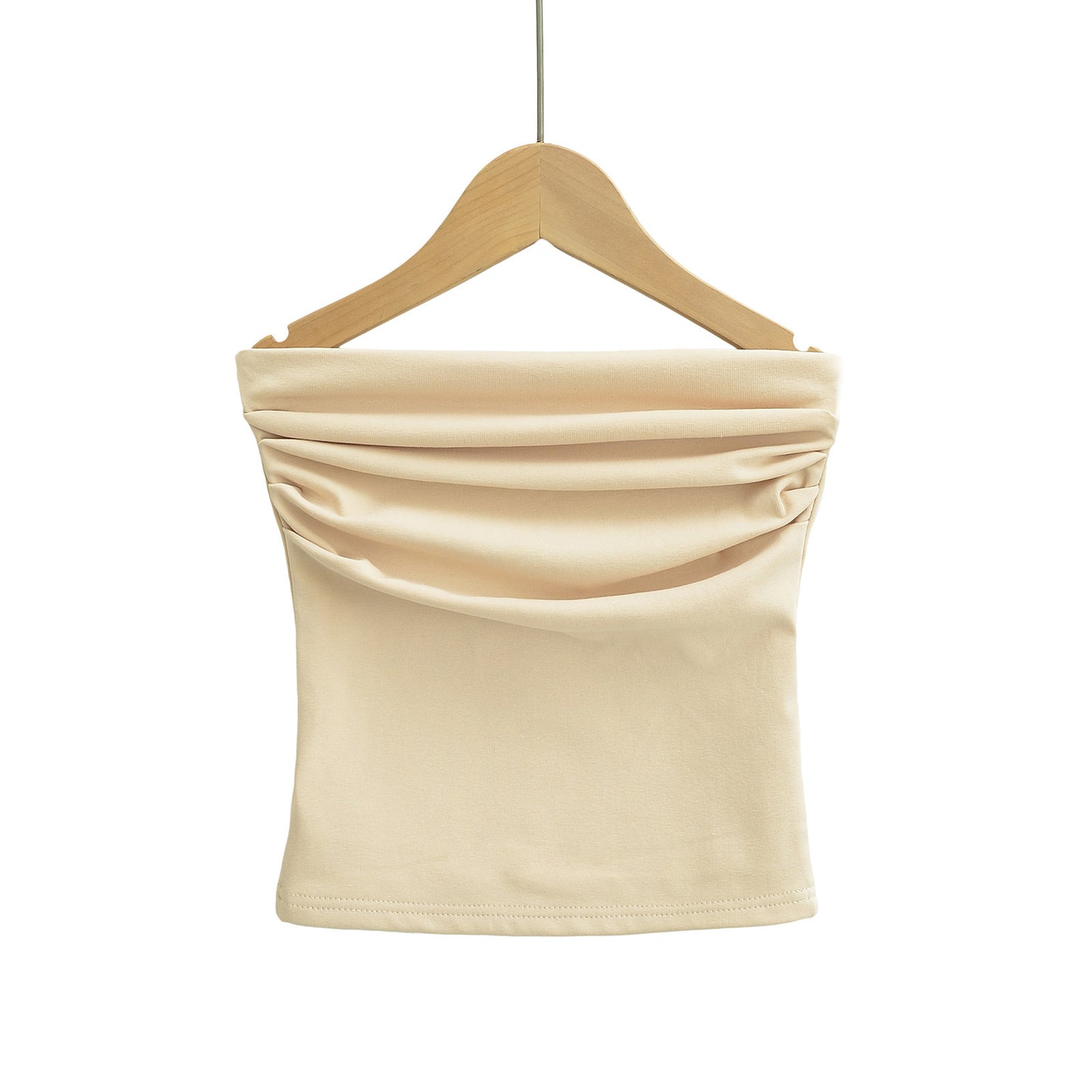 Women's Pleated Slim Fit Inner Wear Wrapped Chest Elastic Shorts