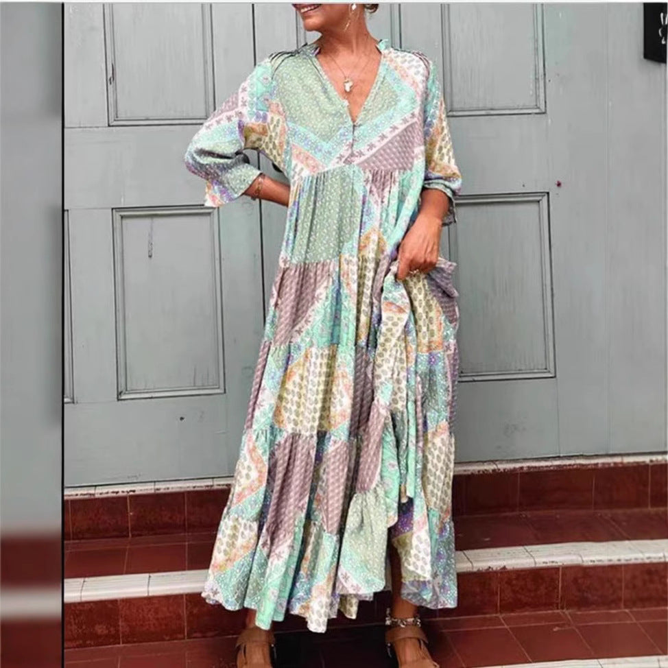 Elegant Trendy Creative Women's Summer Casual Dress