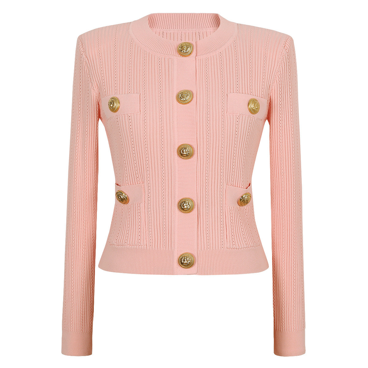 Women's Quality Fashionable Knitted Half-length Outfit Suits