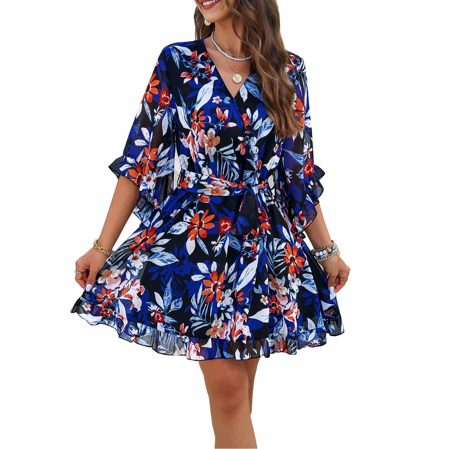 Women's Creative Beautiful Elegant Printed Dress Dresses