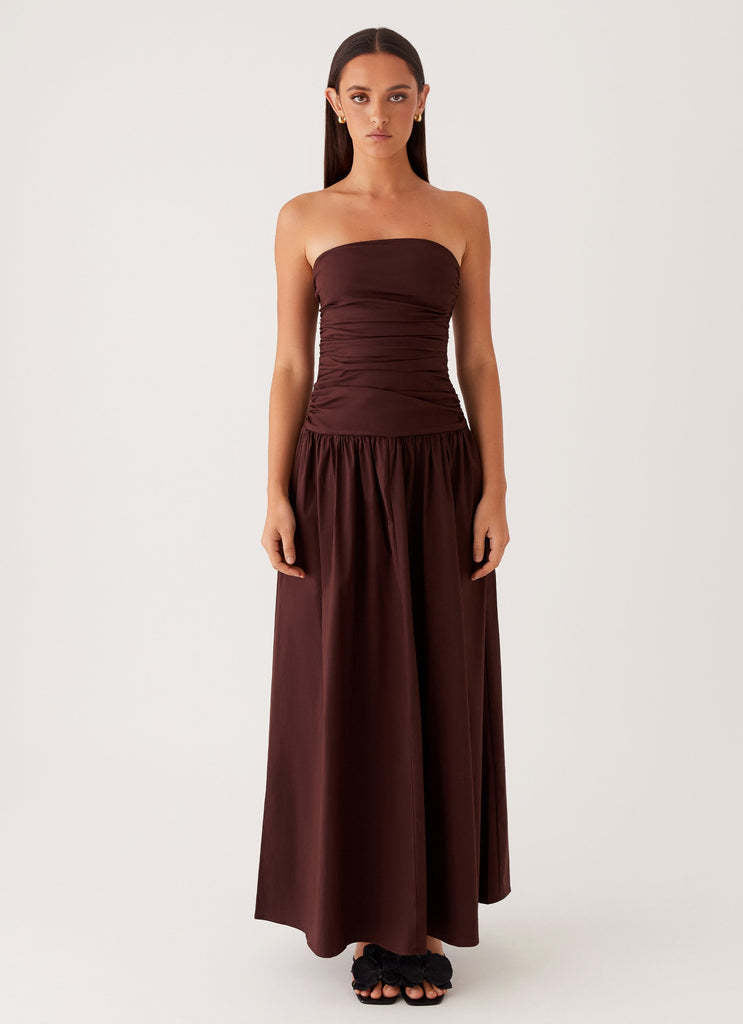 Women's Summer Elegance Retro High-grade Tube Pleated Dress