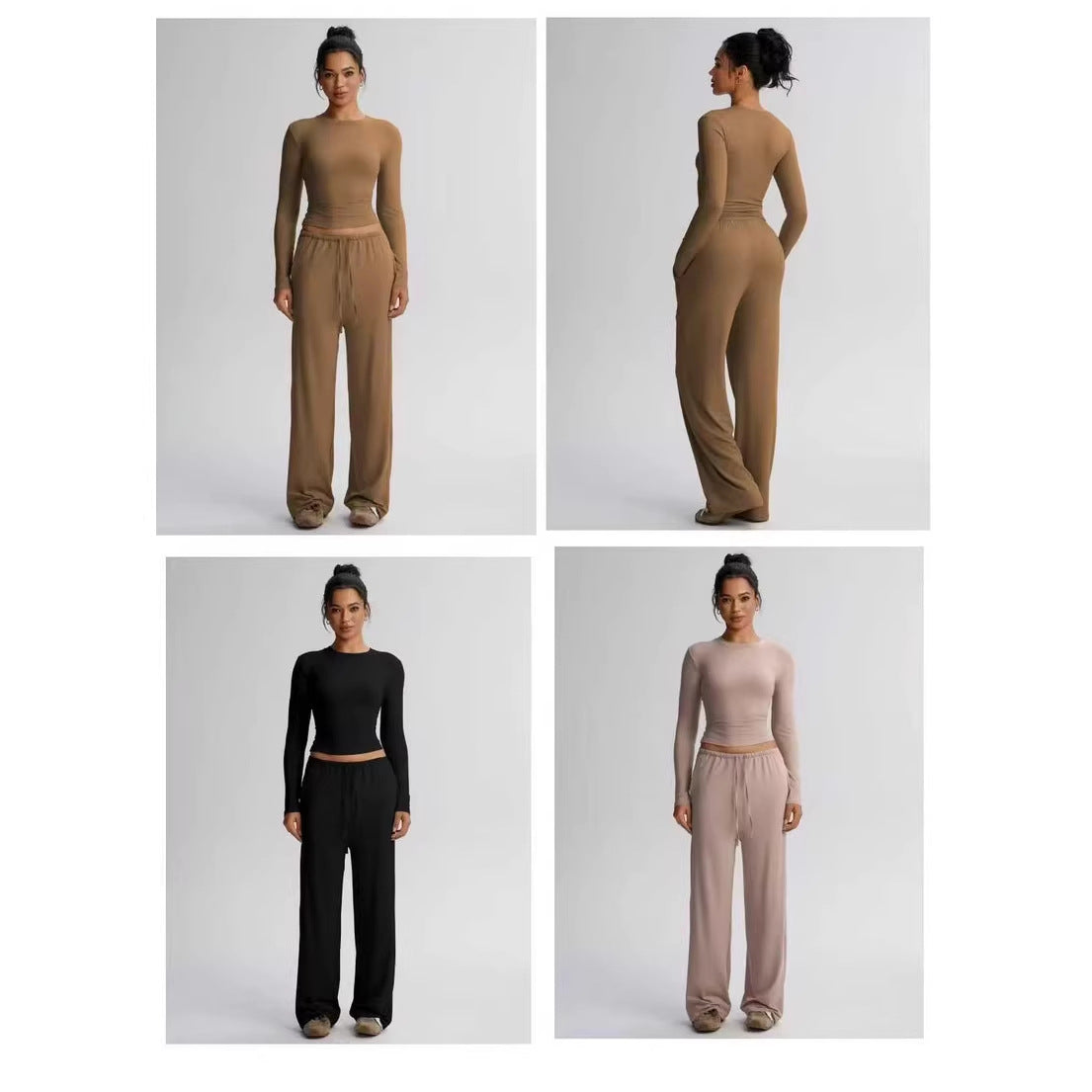 Women's Hip Hop Jazz Dance Loose Simple Solid Fashion Casual Suit