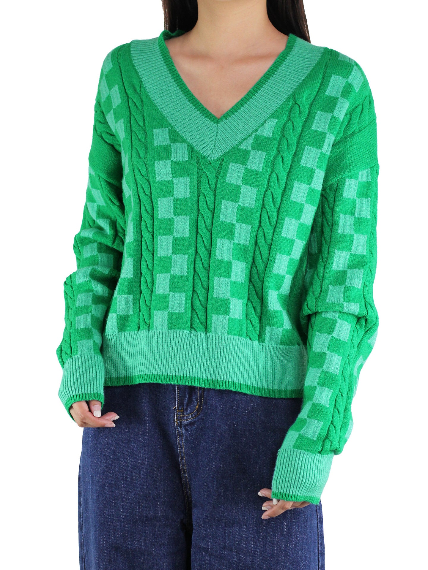 Innovative Elegant Classic Long Sleeve Pullover Women's Sweater