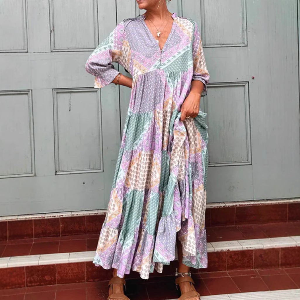 Elegant Trendy Creative Women's Summer Casual Dress