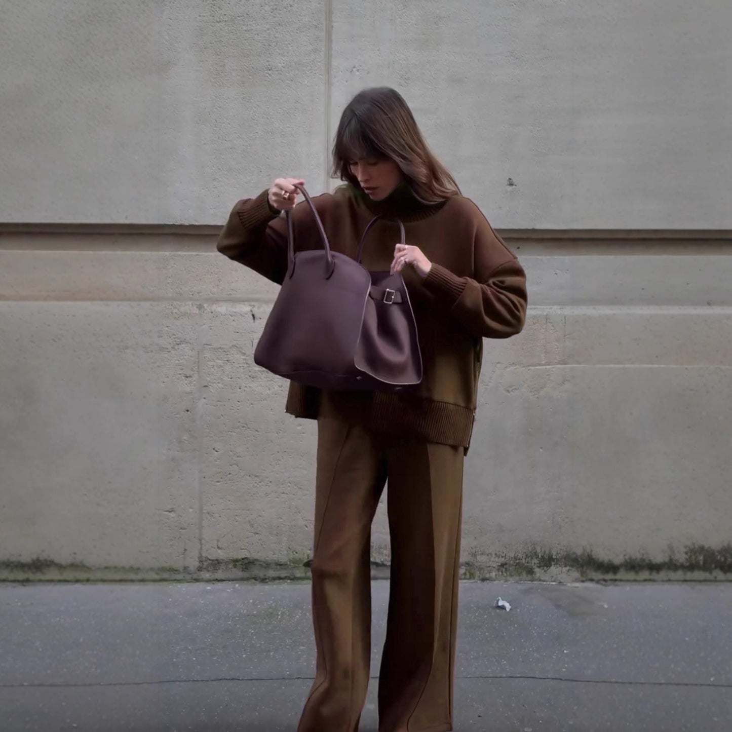 Long Sleeve Loose Pockets Two-piece Set Fashion Casual Suit