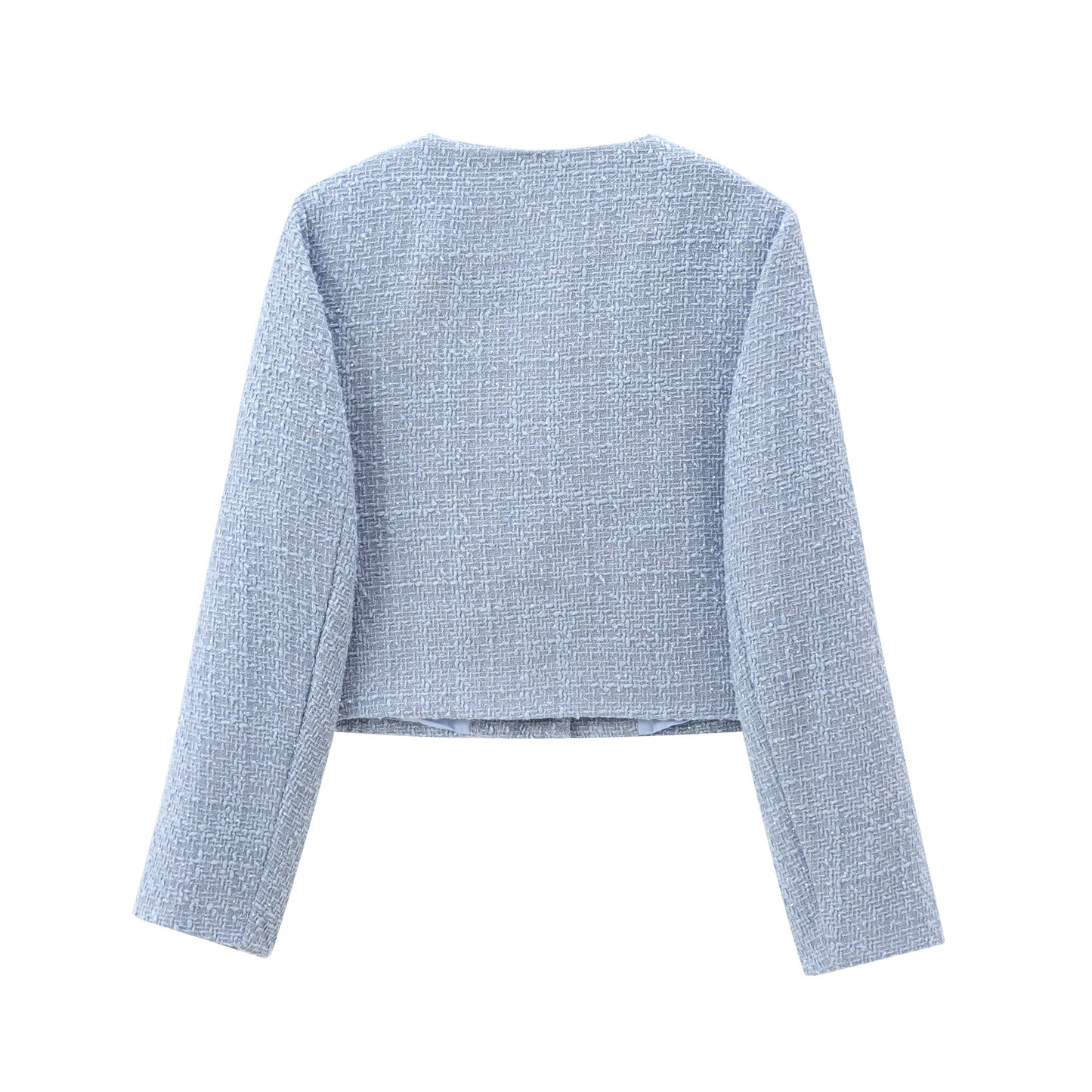 Autumn Woolen Round Neck Outer Wear Coats