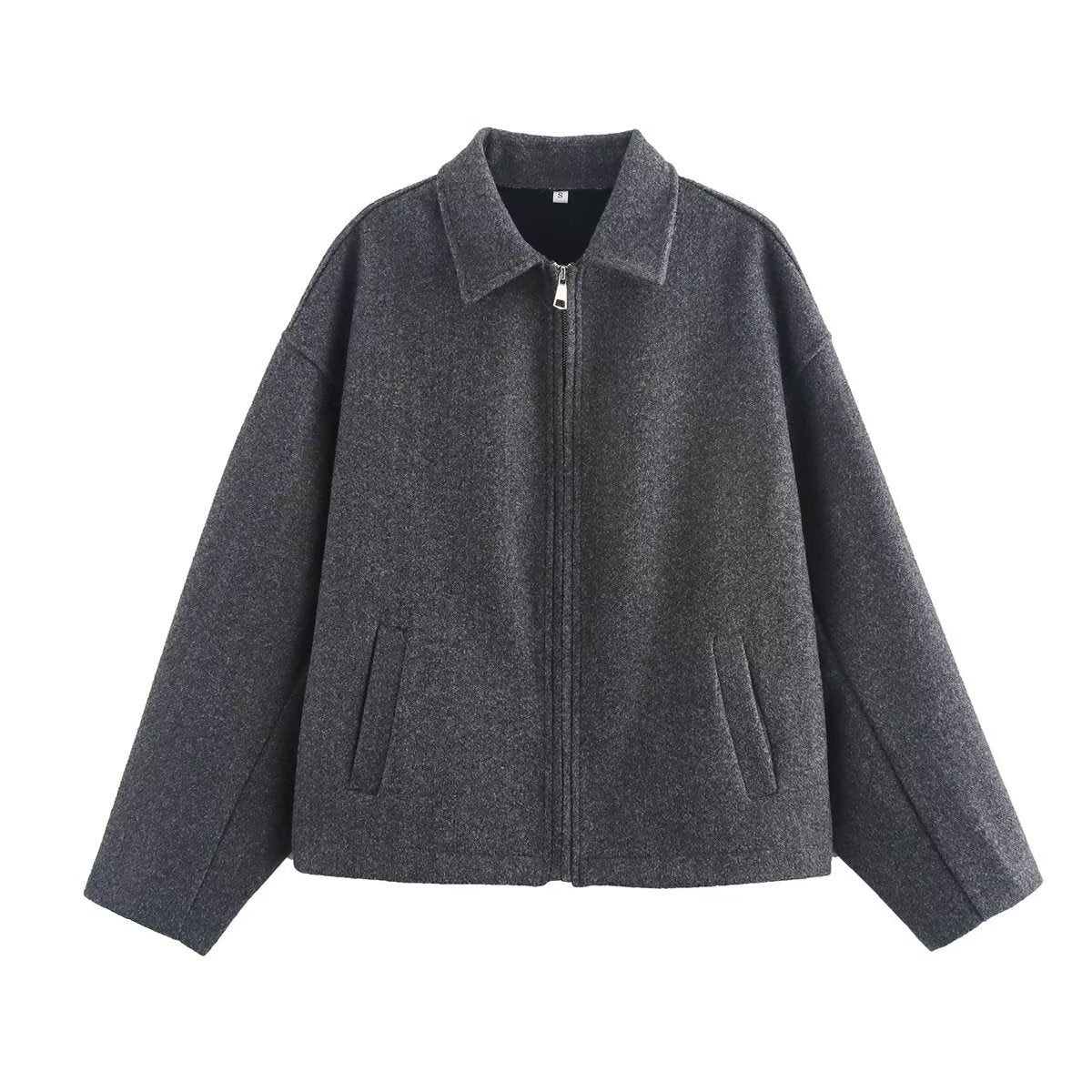 Women's Woolen Fashion Street Easy Matching Coats