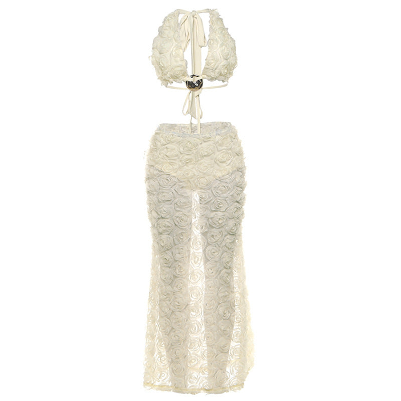 Women's Autumn Sexy Halter Small Sling Slim Skirts
