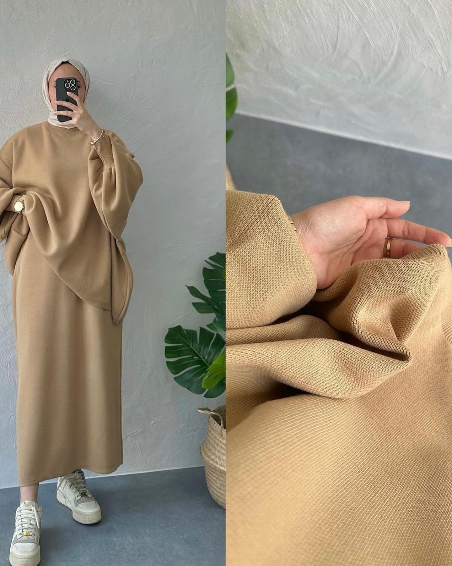 Autumn Solid Color Loose-fitting Versatile Casual Suits