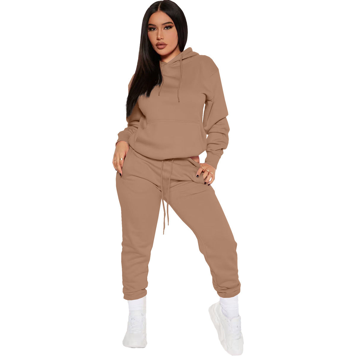 Charming Comfortable Women's Sports Hooded Pullover Sweaters