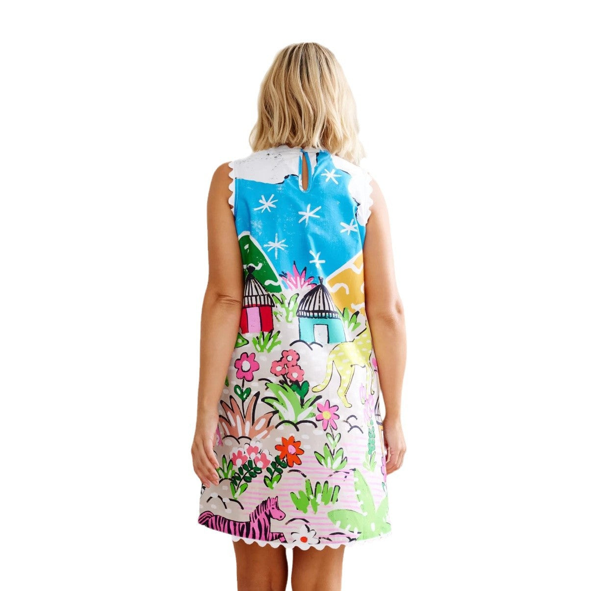 Unique Fashion Linen Sleeveless Type Dress Dresses