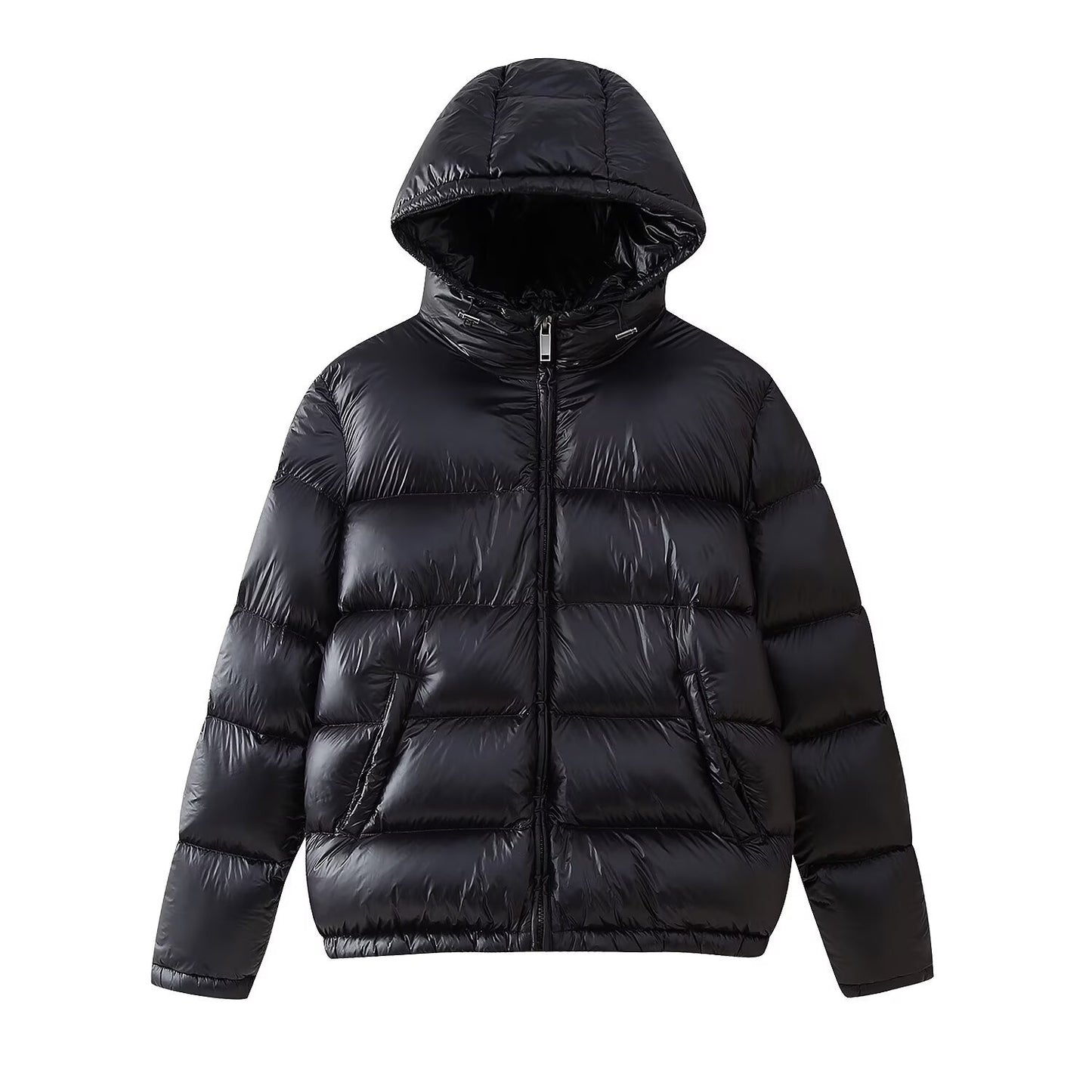 Thin Hood Cotton Winter Thermal Windproof Coats