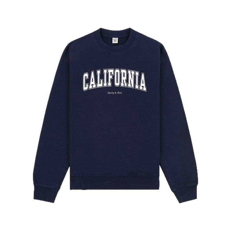 Women's American Niche Letter Printing Fleece Sports Sweaters