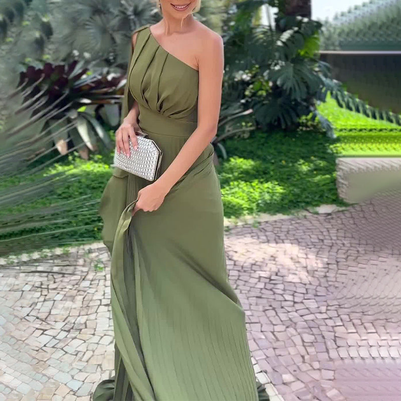 Design Light Luxury High Waist Temperament Dresses
