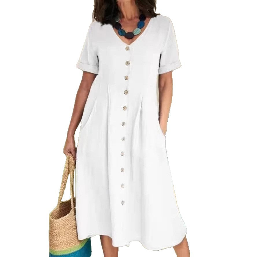 Women's Loose Casual High Sense Temperament Summer Dress