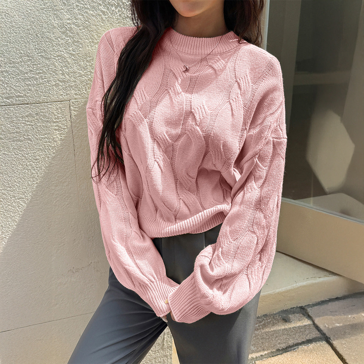 Women's Casual Simple Style Long Sleeve Bottoming Clothing