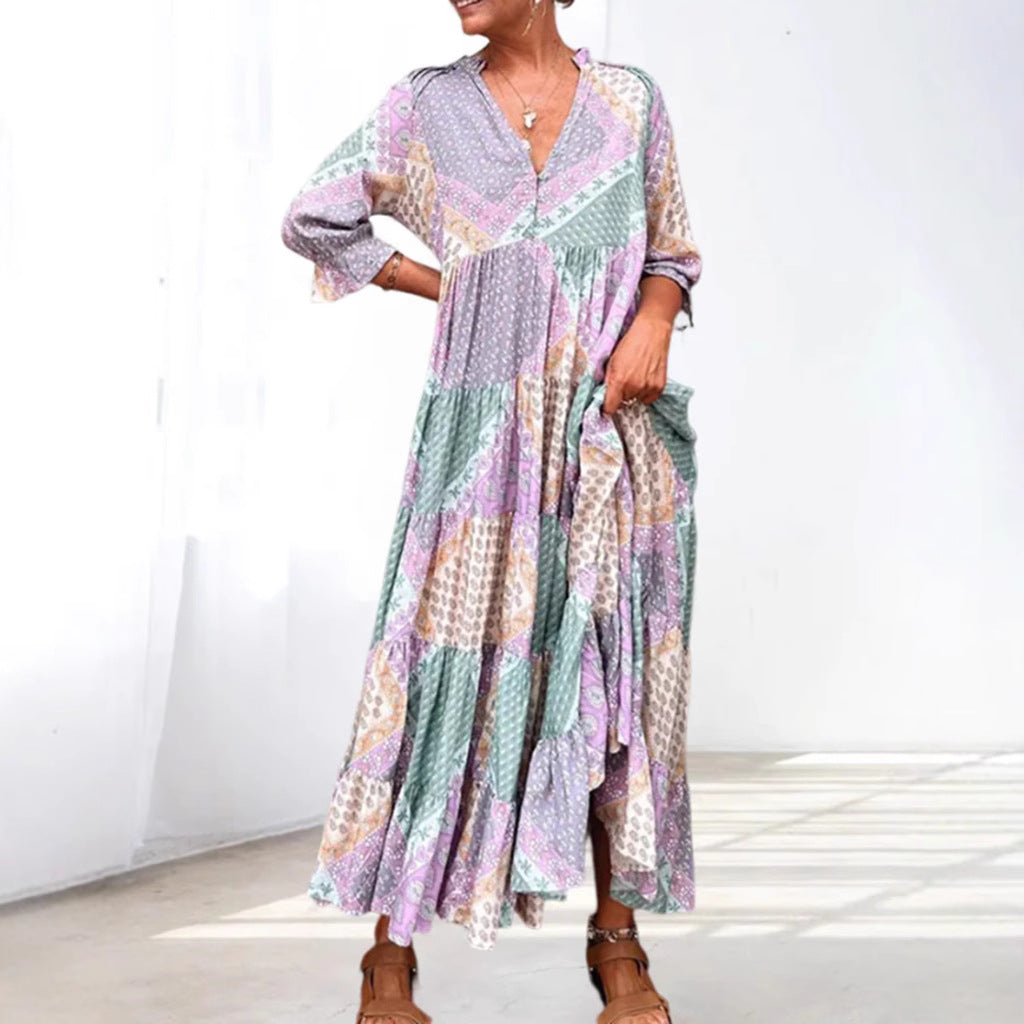 Elegant Trendy Creative Women's Summer Casual Dress