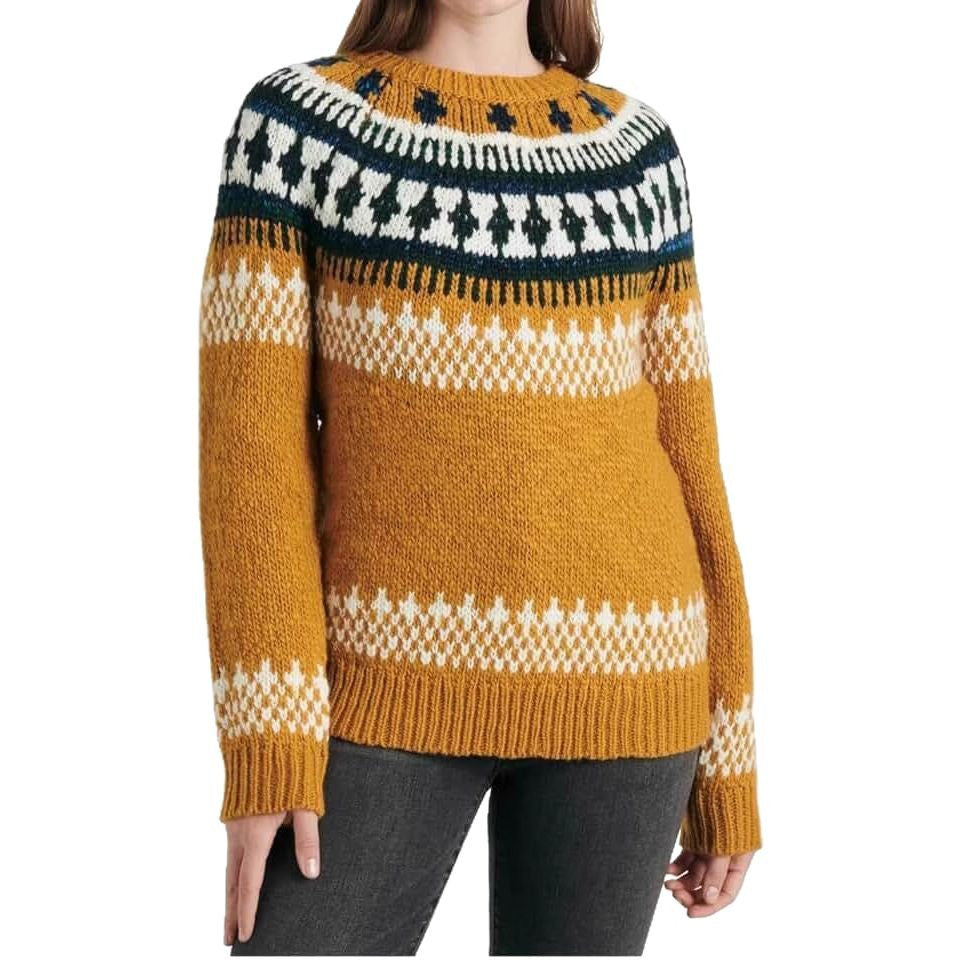 Women's Round Neck Multicolor Loose Fashion Pullover Sweater
