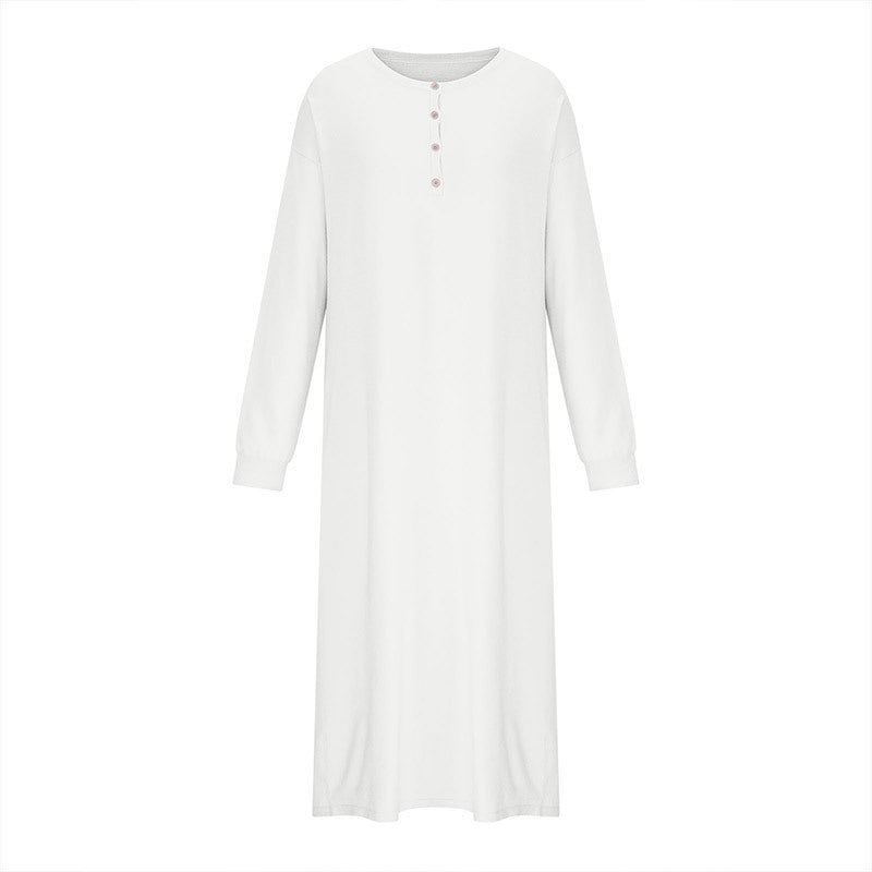 Overknee Long Slimming Versatile Woolen High Waist Skirts