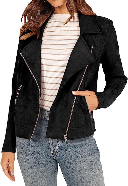 Fashion Suede Motorcycle Solid Color Zipper Shorts