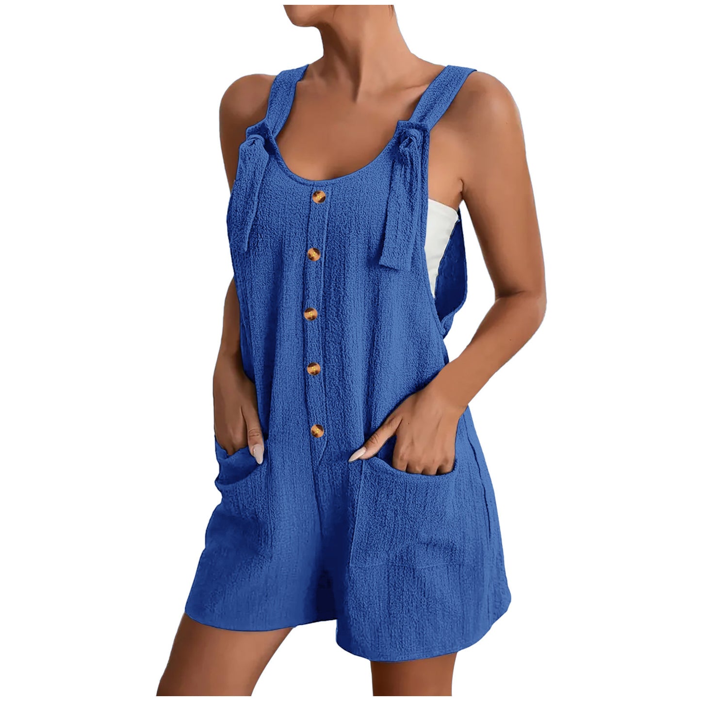Women's Summer Casual Fashion Suspenders Suspender Jumpsuits