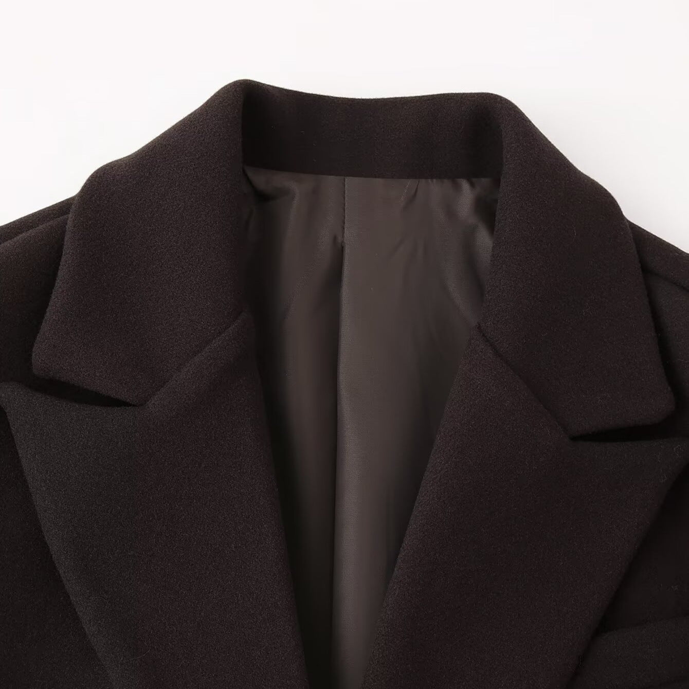 Women's Loose Lapels Tassel Long Woolen Outerwear Coats