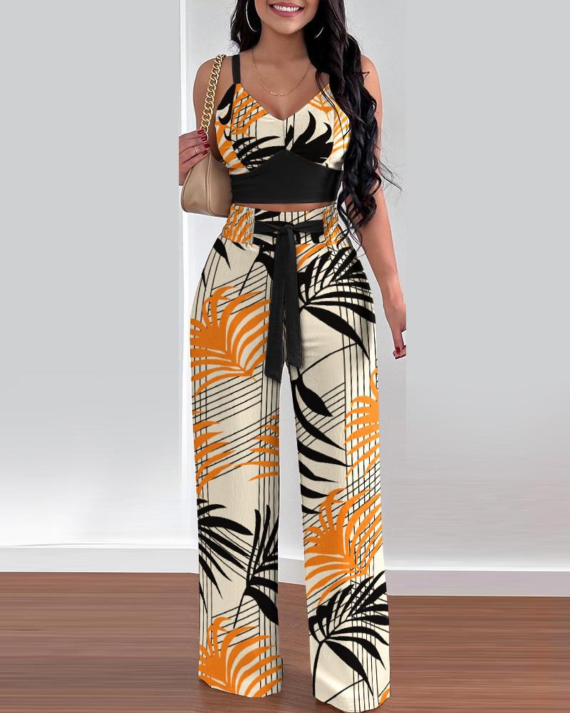 Women's Popular New Fashion Suspenders Two-piece Suits