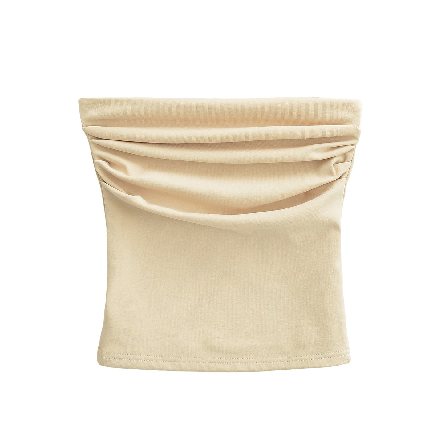 Women's Pleated Slim Fit Inner Wear Wrapped Chest Elastic Shorts