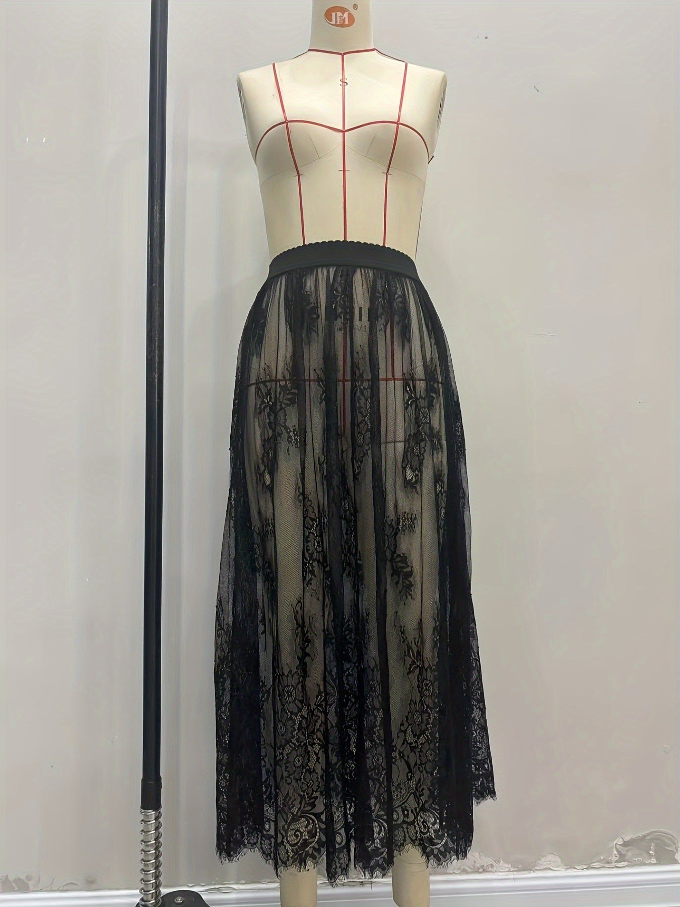 Women's Summer Dark Gothic Lace Sexy Dress Skirts