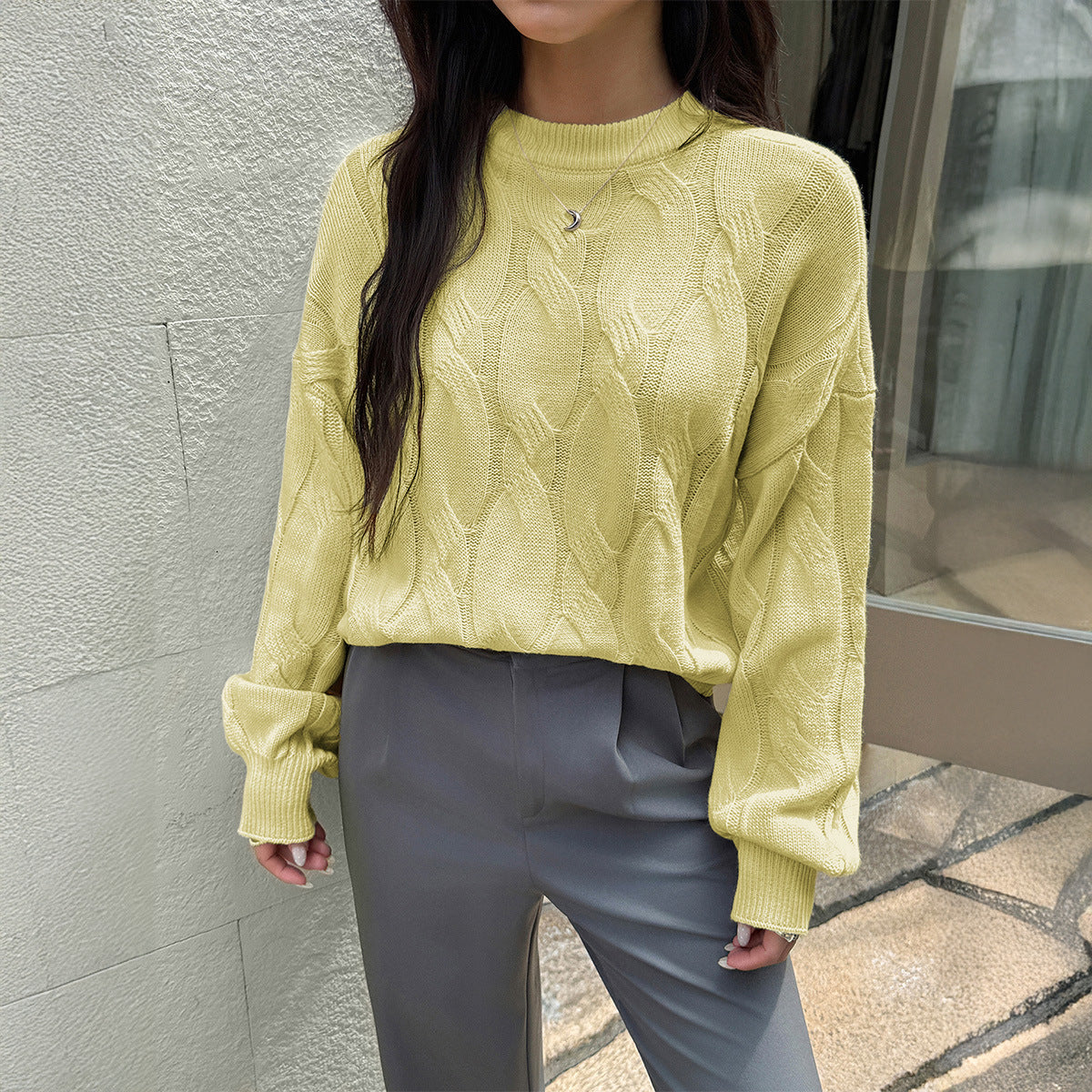 Women's Casual Simple Style Long Sleeve Bottoming Clothing