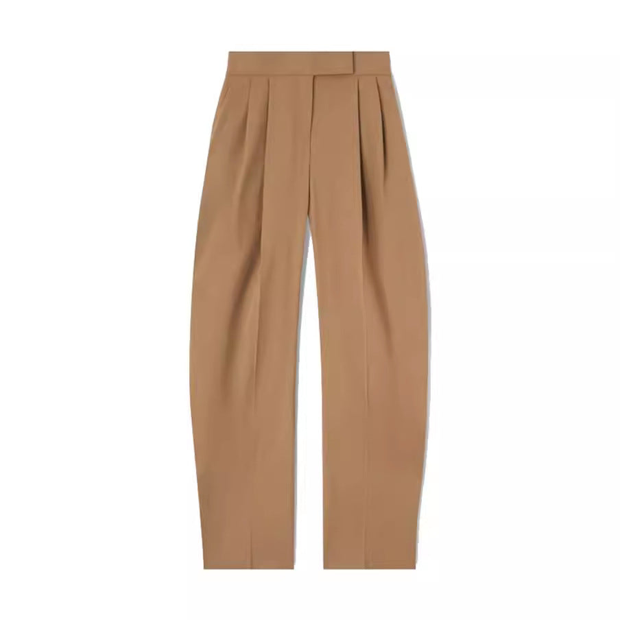 Women's Two-piece Spring Scarf Cut Profile High Suits