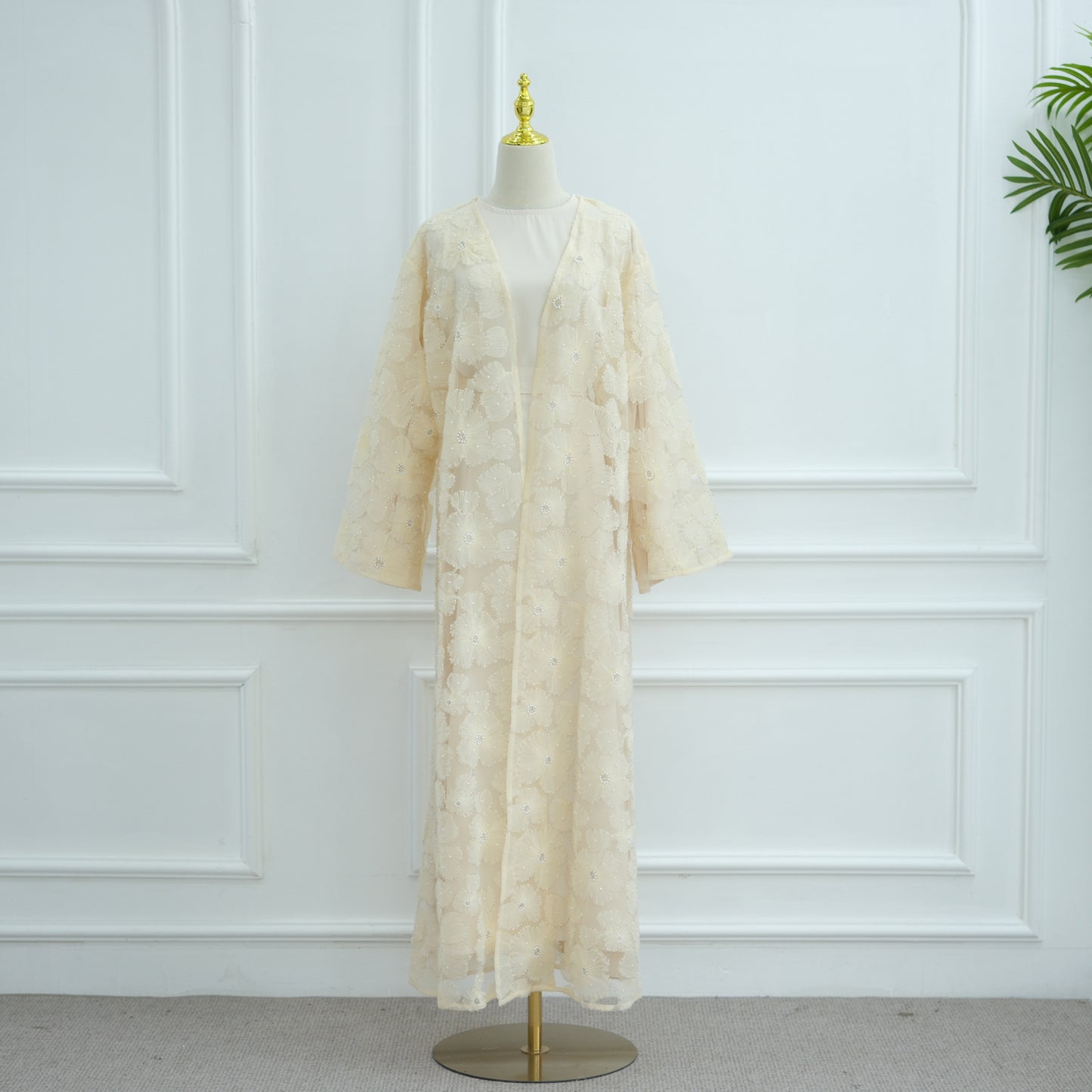 Classic Popular Stylish Three-dimensional Flower Beaded Dresses